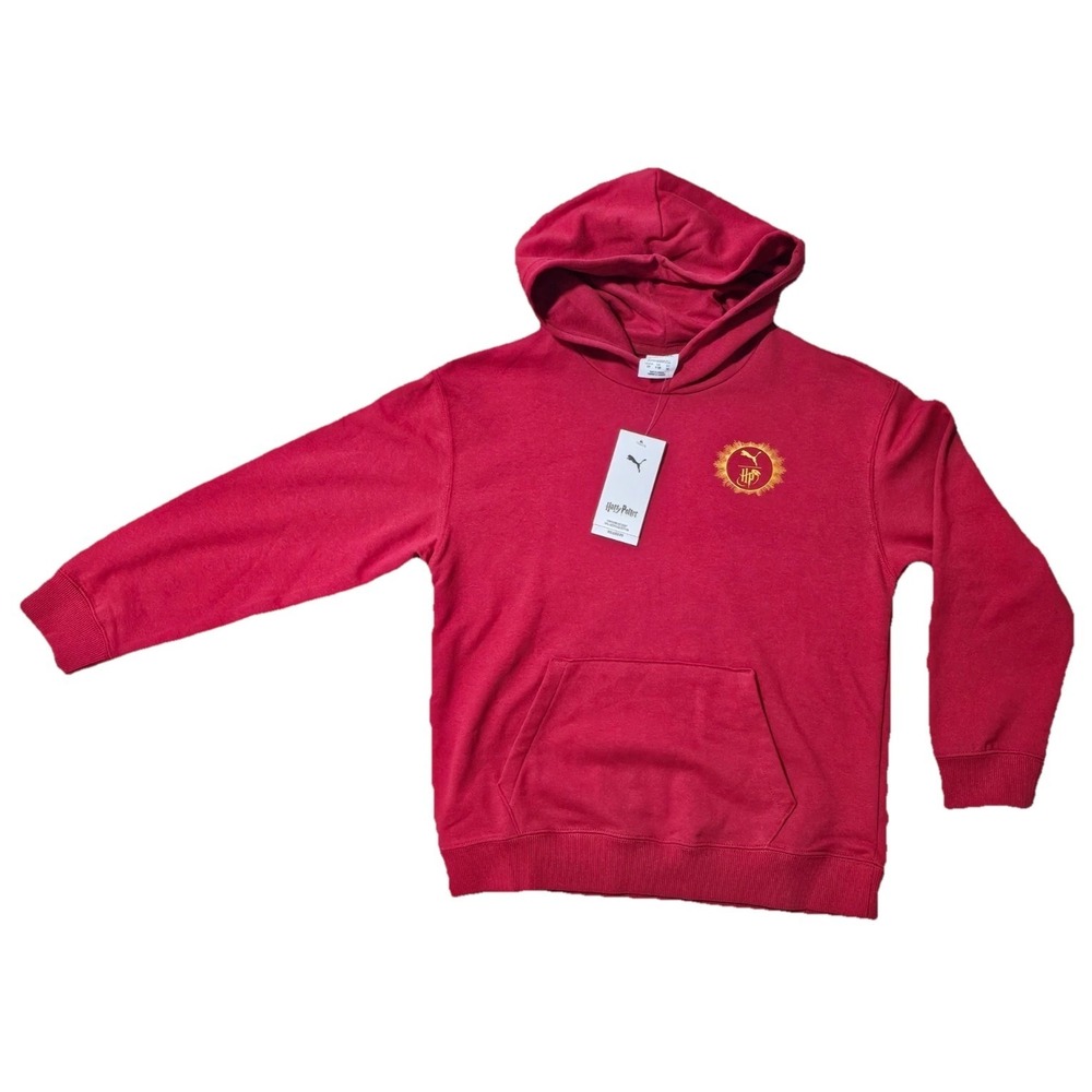 PUMA x Harry Potter Hoodie Red Kids Size Small - 830078